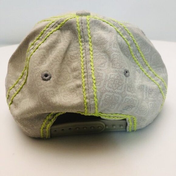 Billabong Trucker Hat Plastic Band Logo Cotton Distressed Baseball Cap Vintage - Picture 4 of 12